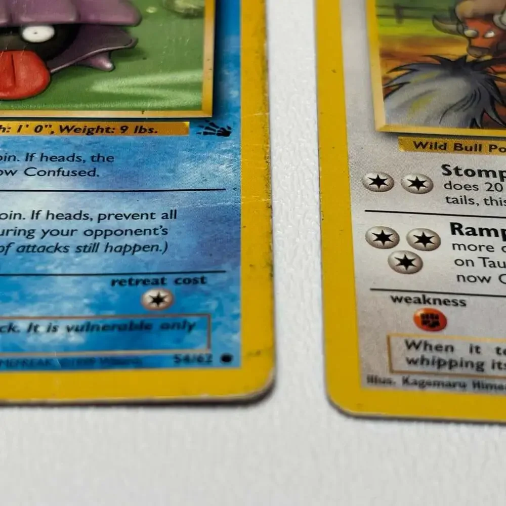 Pokemon 6 Card Lot Base Set Jungle Mixed